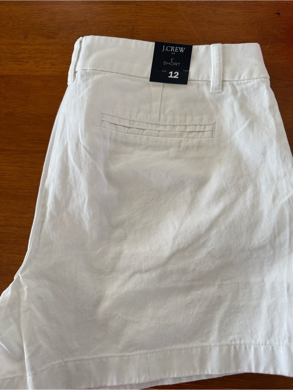 J. Crew White Women's Chino Shorts